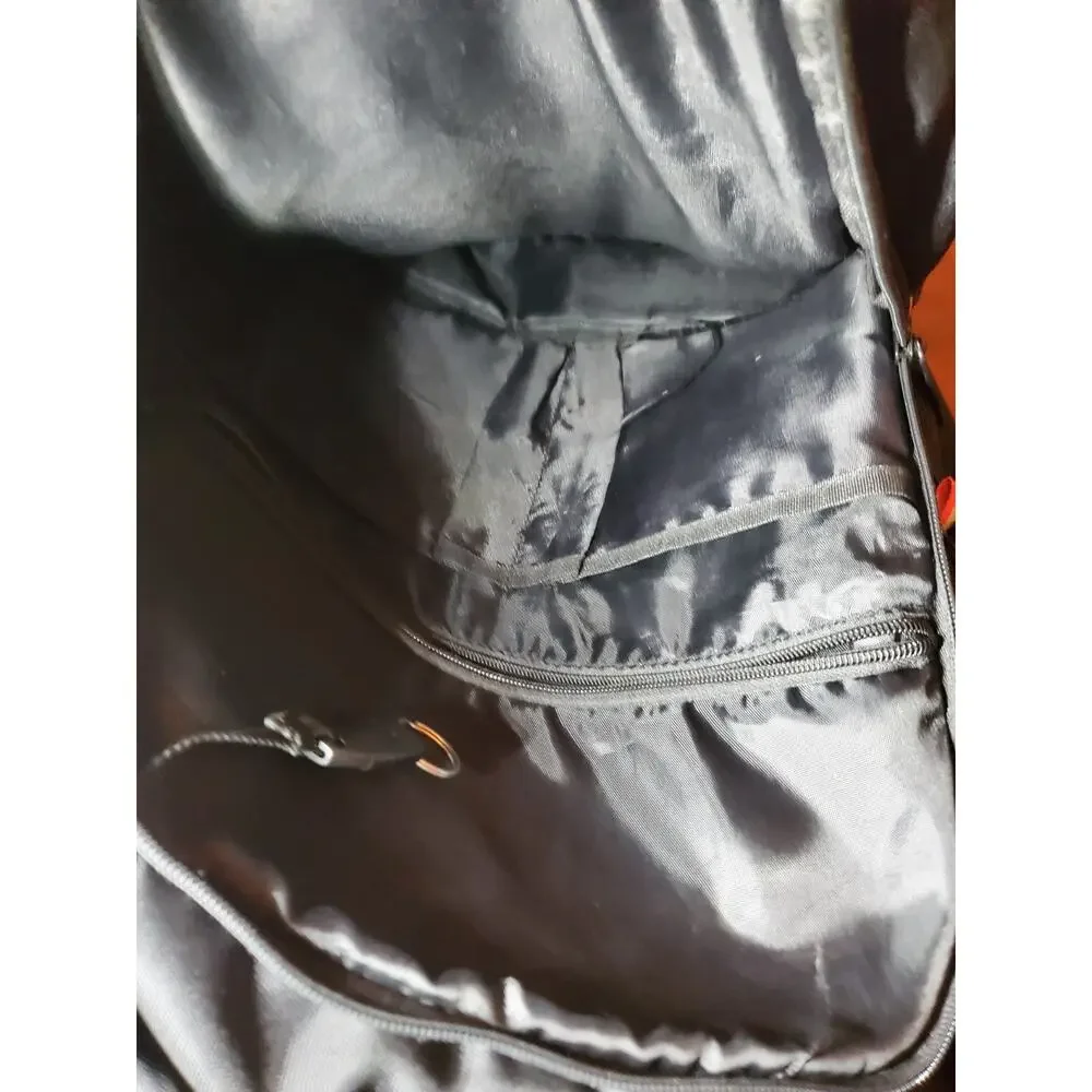 Yamtion Backpack Black Travel Laptop Bag Men Unisex School College Bookbag Used